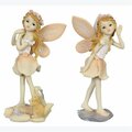 Youngs Resin Garden Cottage Flower Fairy - 2 Assorted 73185